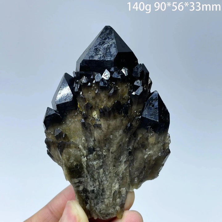 Smoky Quartz Crystal Cluster