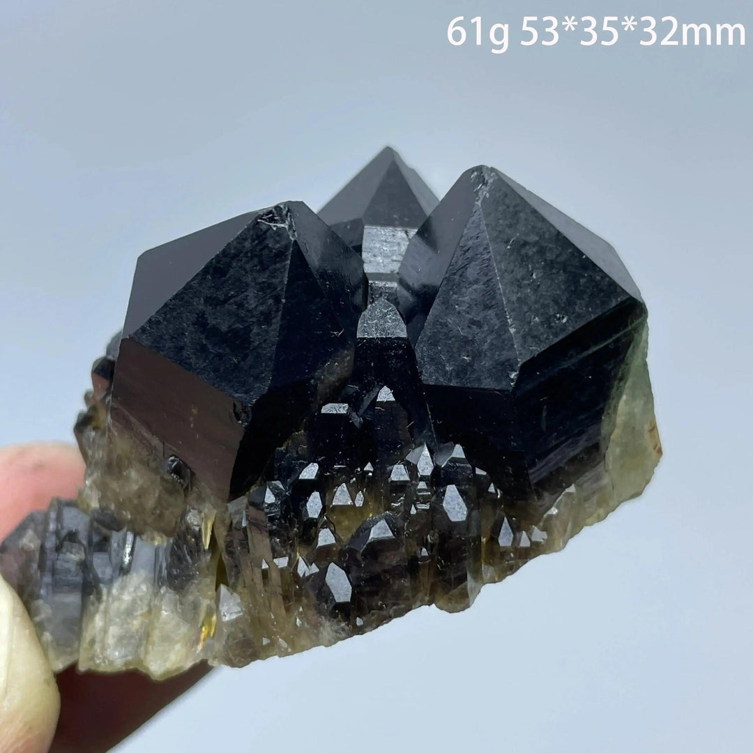 Smoky Quartz Crystal Cluster
