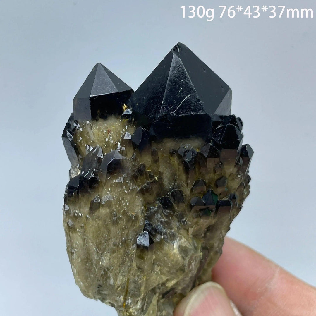 Smoky Quartz Crystal Cluster