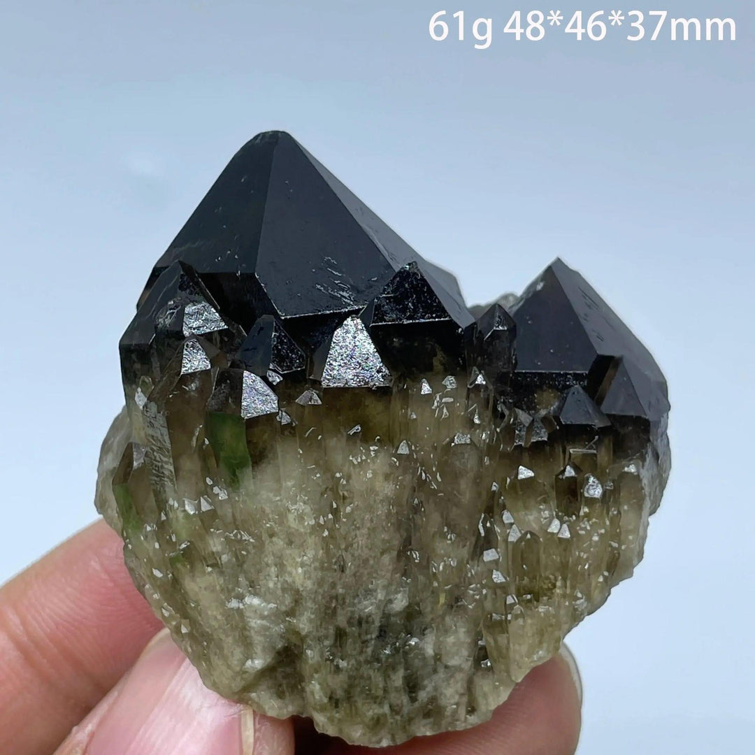 Smoky Quartz Crystal Cluster