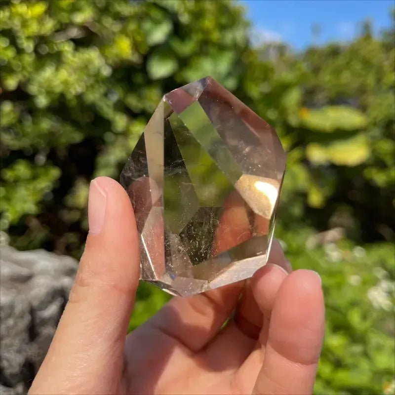 Smoky Quartz Freeform | Polished Grounding Crystal Stone-Freeforms-Ali-50-100g-Smokey Quartz-Crystal Destiny