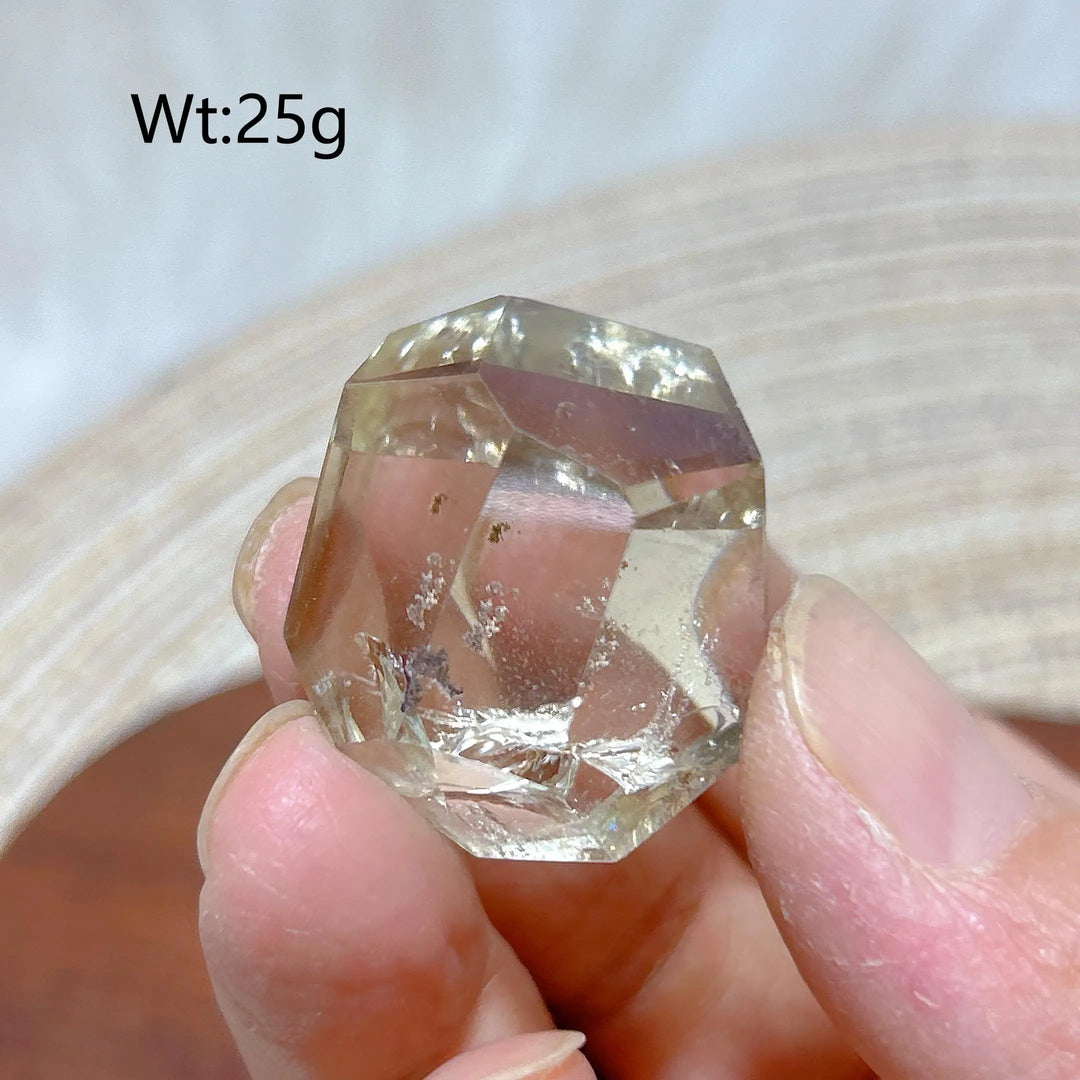 Smoky Quartz with Citrine Freeform