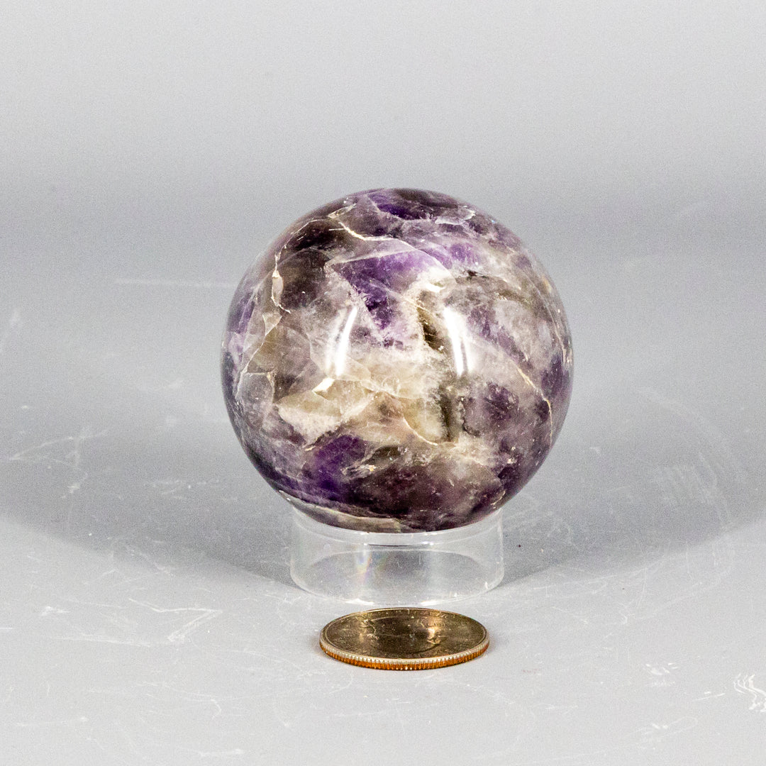 Stunning Amethyst Spheres 45-72mm-Spheres-Crystal Destiny-Amethyst-526g - 72mm Diameter-Crystal Destiny