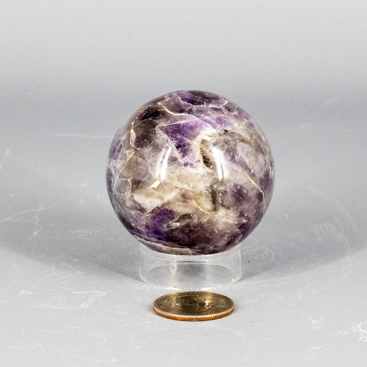 Stunning Amethyst Spheres 45-72mm-Spheres-Crystal Destiny-Amethyst-526g - 72mm Diameter-Crystal Destiny