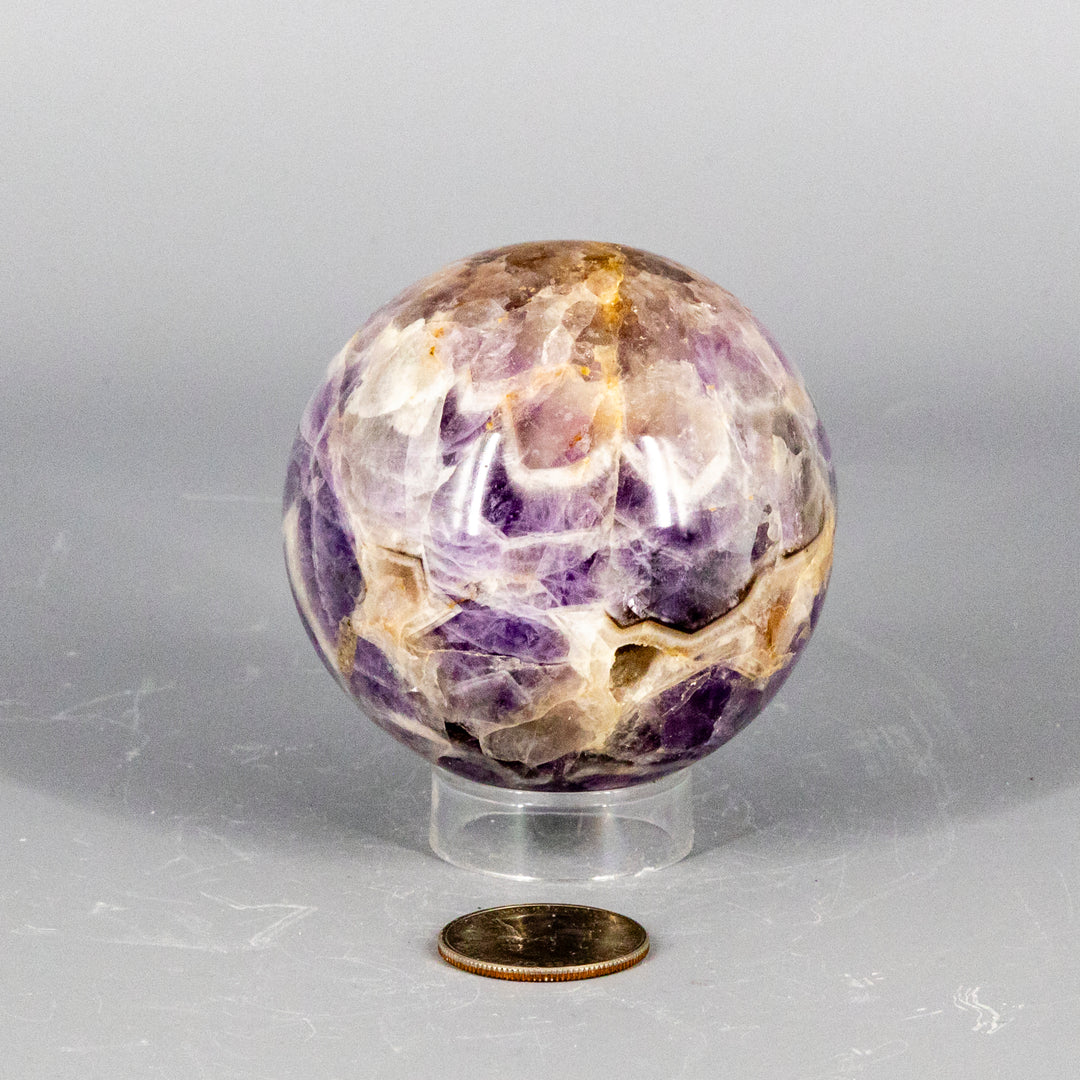Stunning Amethyst Spheres 45-72mm-Spheres-Crystal Destiny-Amethyst-526g - 72mm Diameter-Crystal Destiny