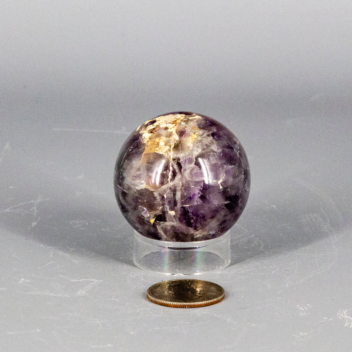 Stunning Amethyst Spheres 45-72mm-Spheres-Crystal Destiny-Amethyst-526g - 72mm Diameter-Crystal Destiny