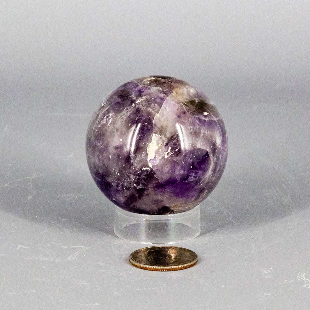 Stunning Amethyst Spheres 45-72mm-Spheres-Crystal Destiny-Amethyst-526g - 72mm Diameter-Crystal Destiny
