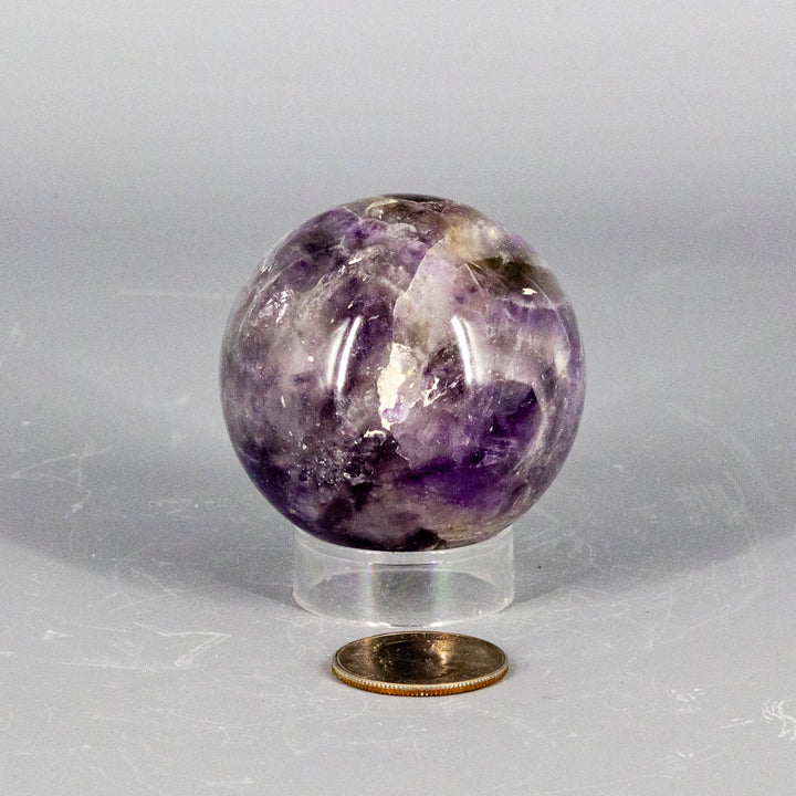 Stunning Amethyst Spheres 45-72mm-Spheres-Crystal Destiny-Amethyst-526g - 72mm Diameter-Crystal Destiny