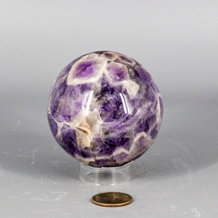 Stunning Amethyst Spheres 45-72mm-Spheres-Crystal Destiny-Amethyst-526g - 72mm Diameter-Crystal Destiny
