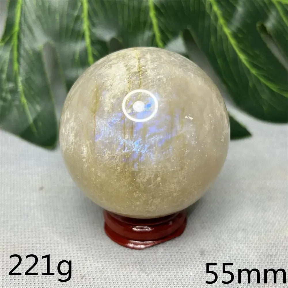 Stunning Moonstone Crystal Sphere-Spheres-Ali-Moonstone-Weight 221g-Crystal Destiny