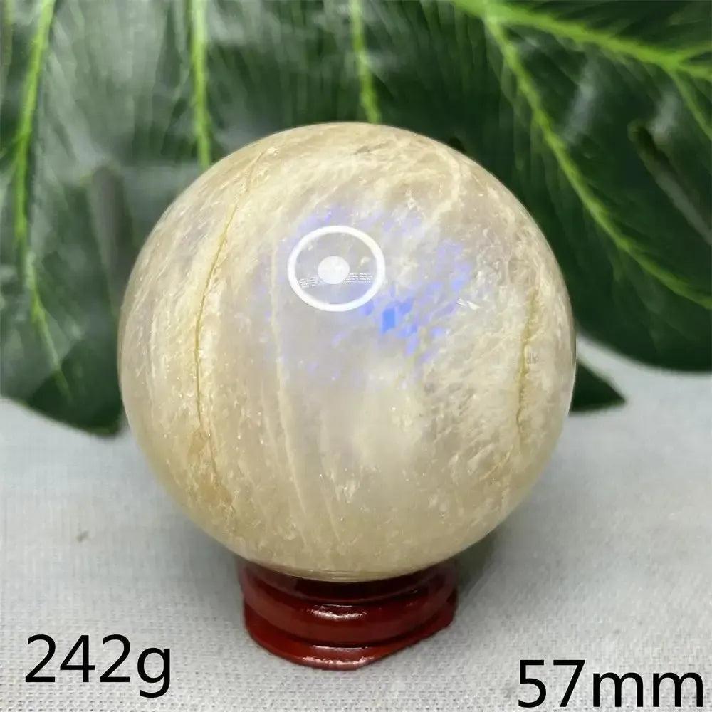 Stunning Moonstone Crystal Sphere