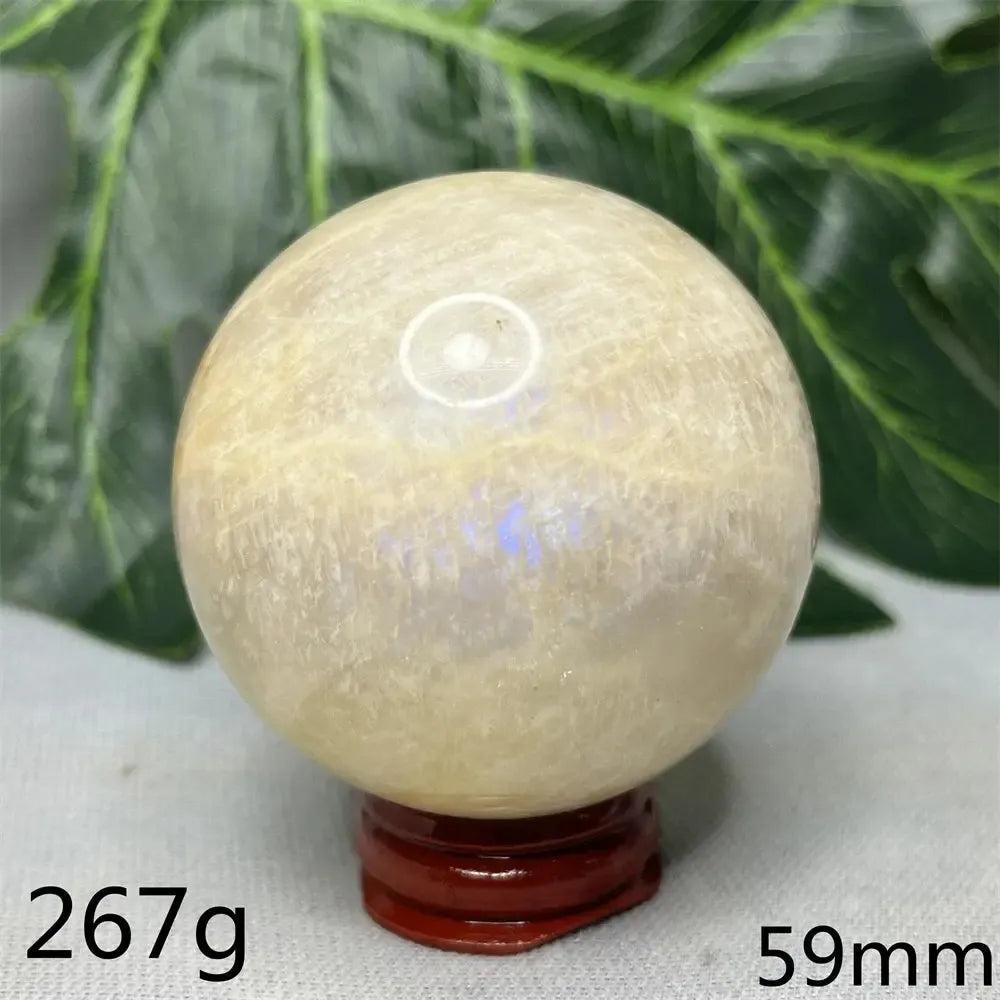 Stunning Moonstone Crystal Sphere