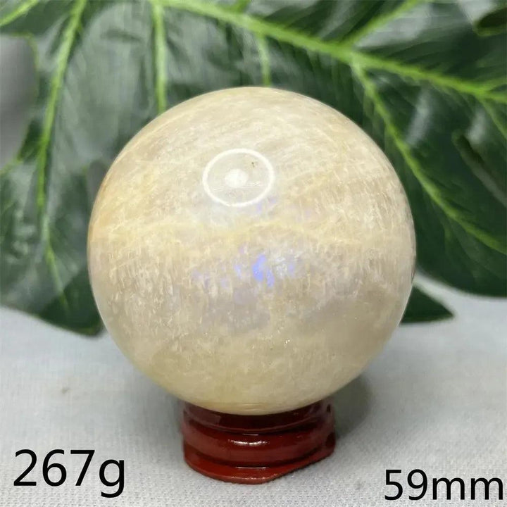 Stunning Moonstone Crystal Sphere