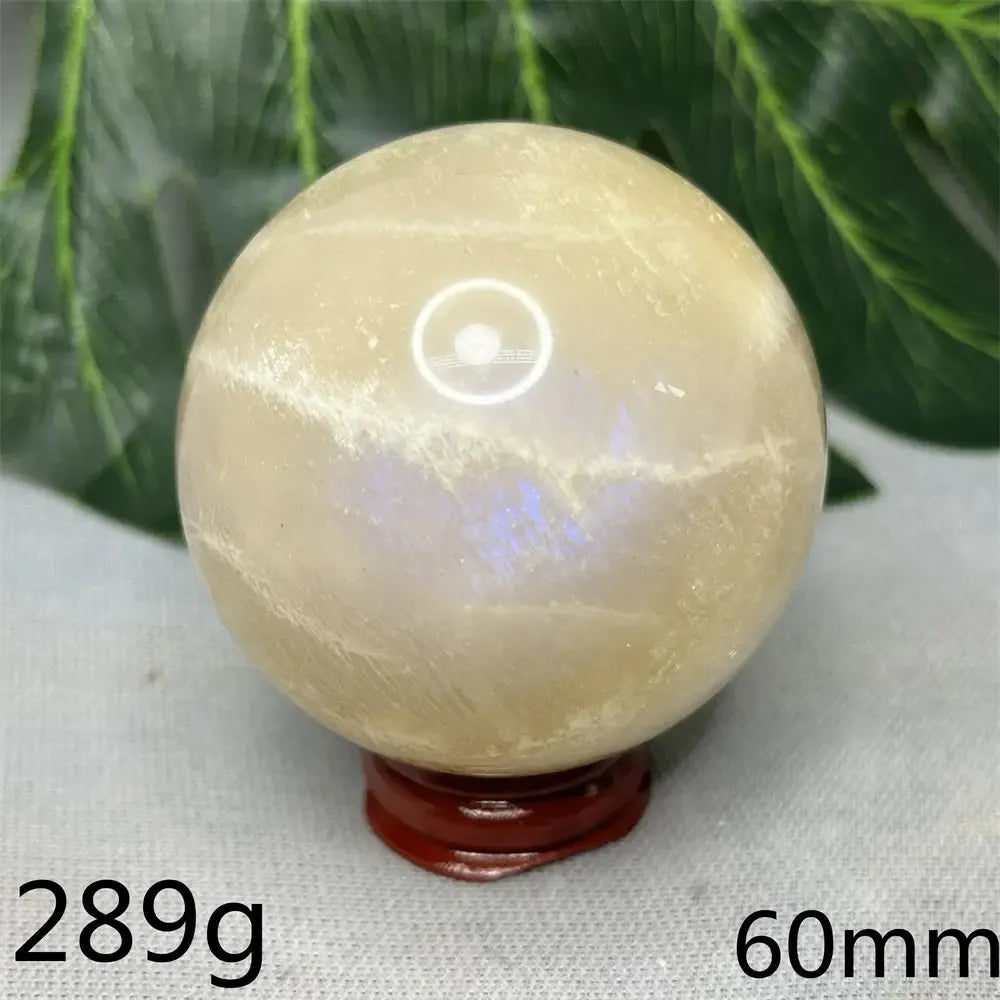 Stunning Moonstone Crystal Sphere-Spheres-Ali-Moonstone-Weight 289g-Crystal Destiny