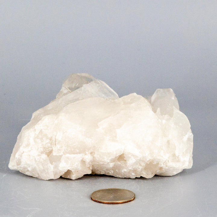 Sweet Clear Quartz Point Cluster-Clusters-Crystal Destiny-Clear Quartz-472g - 4.00"W x 4.50"L x 1.50"H-Crystal Destiny