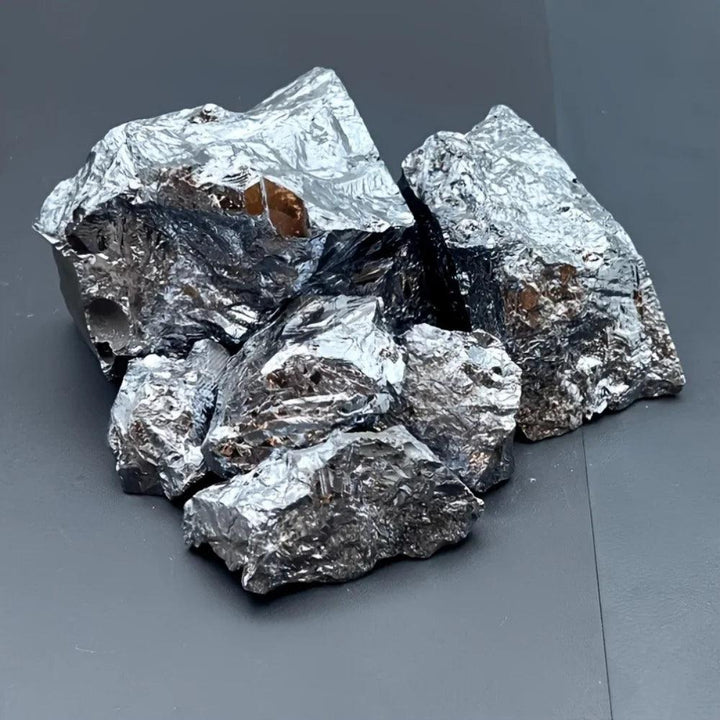 Terahertz Stone Raw Rough Specimen Metallic Crystal
