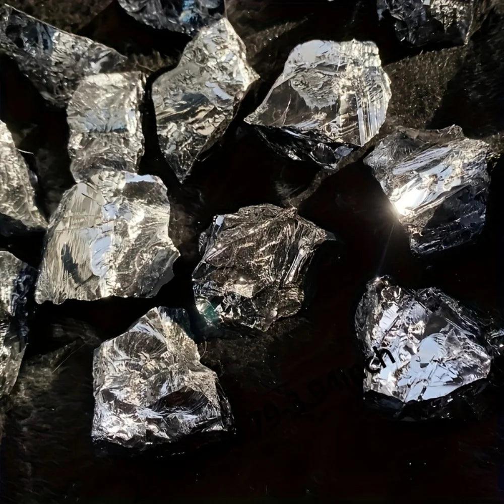 Terahertz Stone Raw Rough Specimen Metallic Crystal