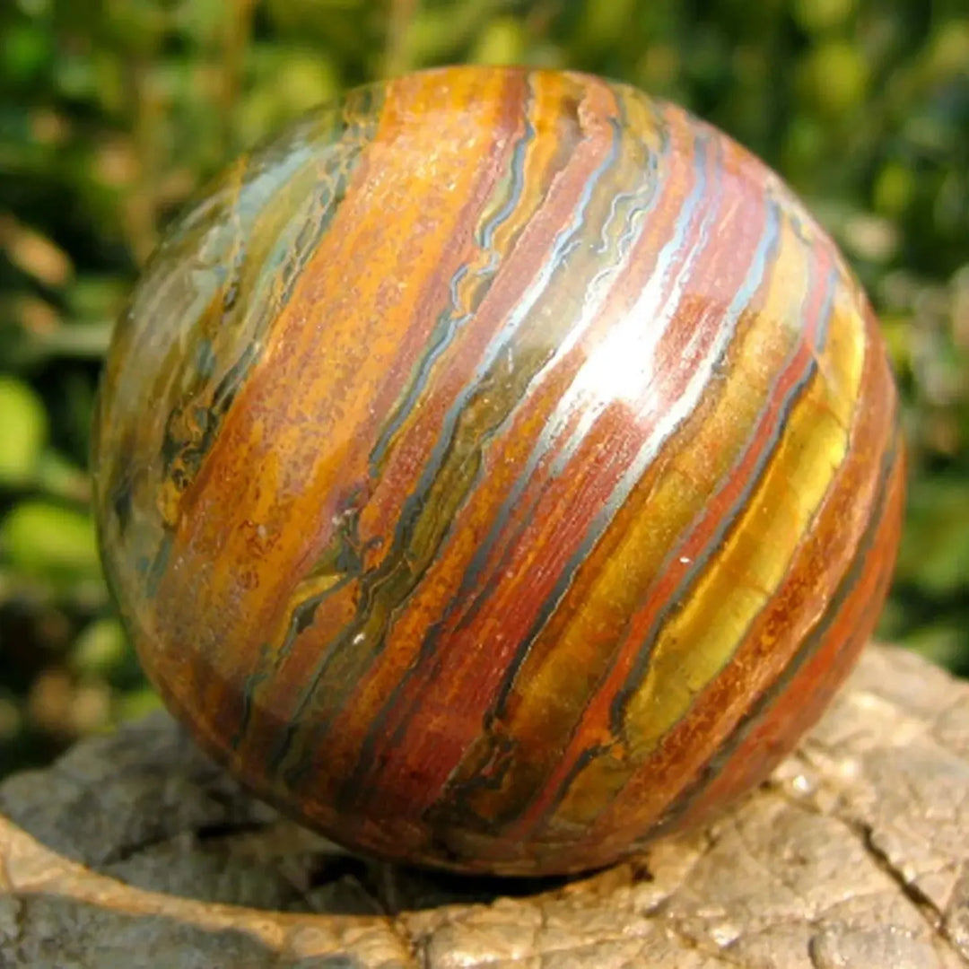 Tiger Eye Crystal Sphere-Spheres-Ali-Tiger Eye-50-60mm-Crystal Destiny