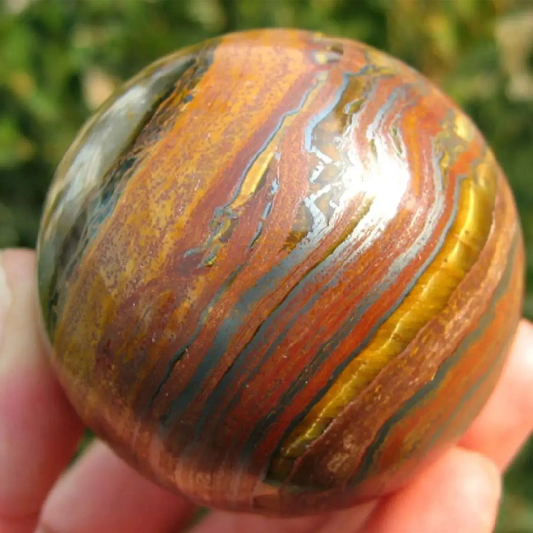 Tiger Eye Crystal Sphere-Spheres-Ali-Tiger Eye-50-60mm-Crystal Destiny