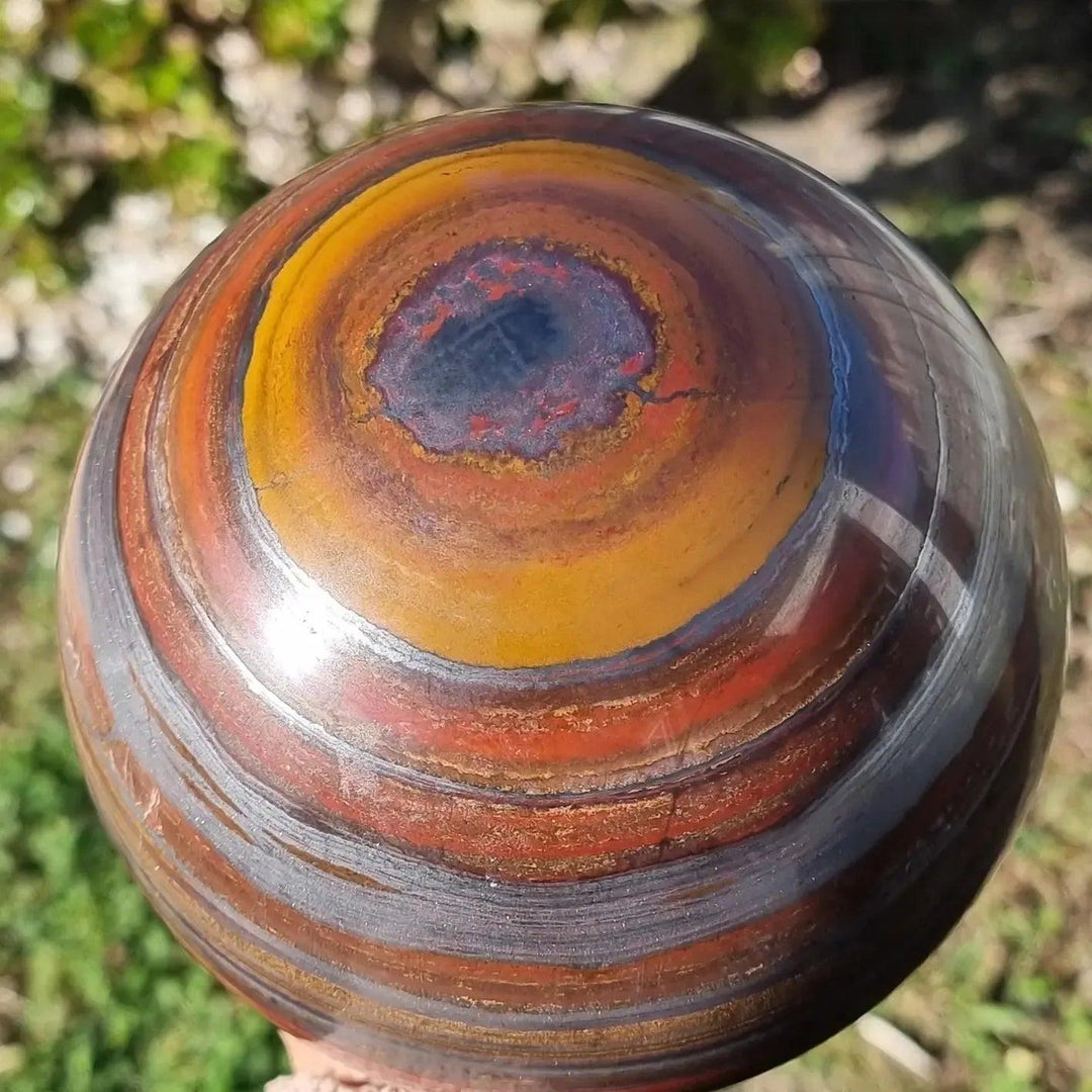 Tiger Eye Crystal Sphere
