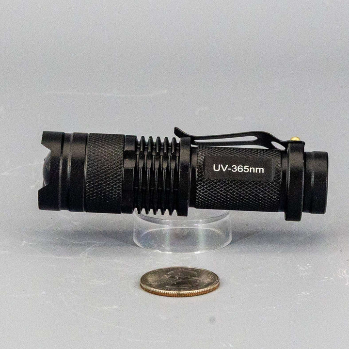 UV-365nm AA Battery Flashlight-Accessory-Crystal Destiny-3.75" L x .75"W-Crystal Destiny