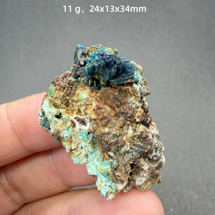 Veszelyite Crystal Cluster Specimen