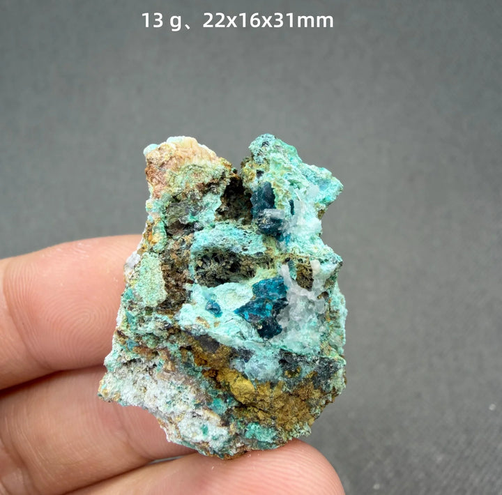 Veszelyite Crystal Cluster Specimen