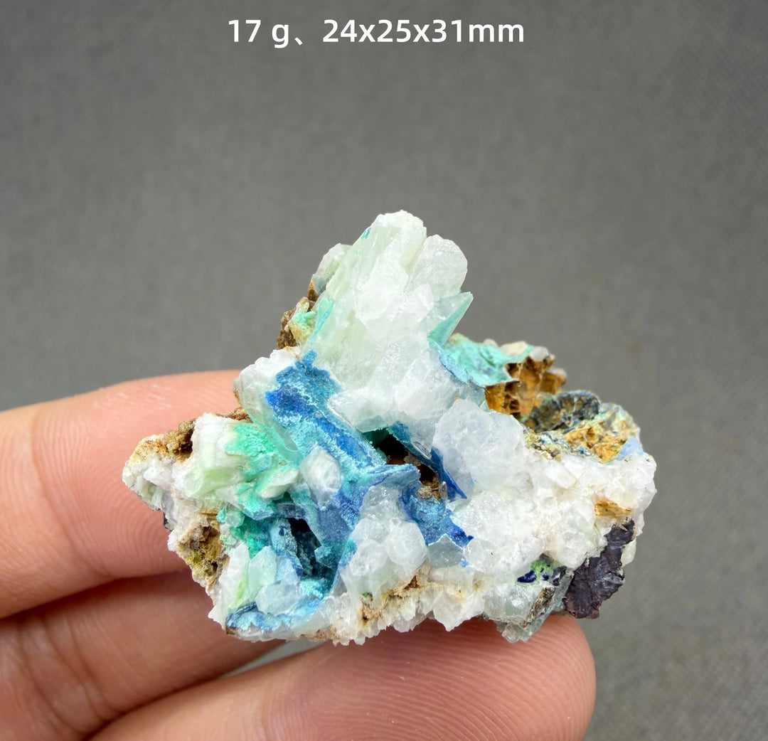 Veszelyite Crystal Cluster Specimen