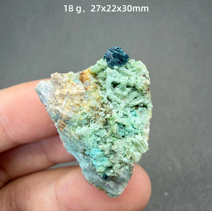 Veszelyite Crystal Cluster Specimen