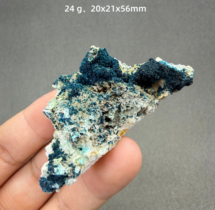 Veszelyite Crystal Cluster Specimen