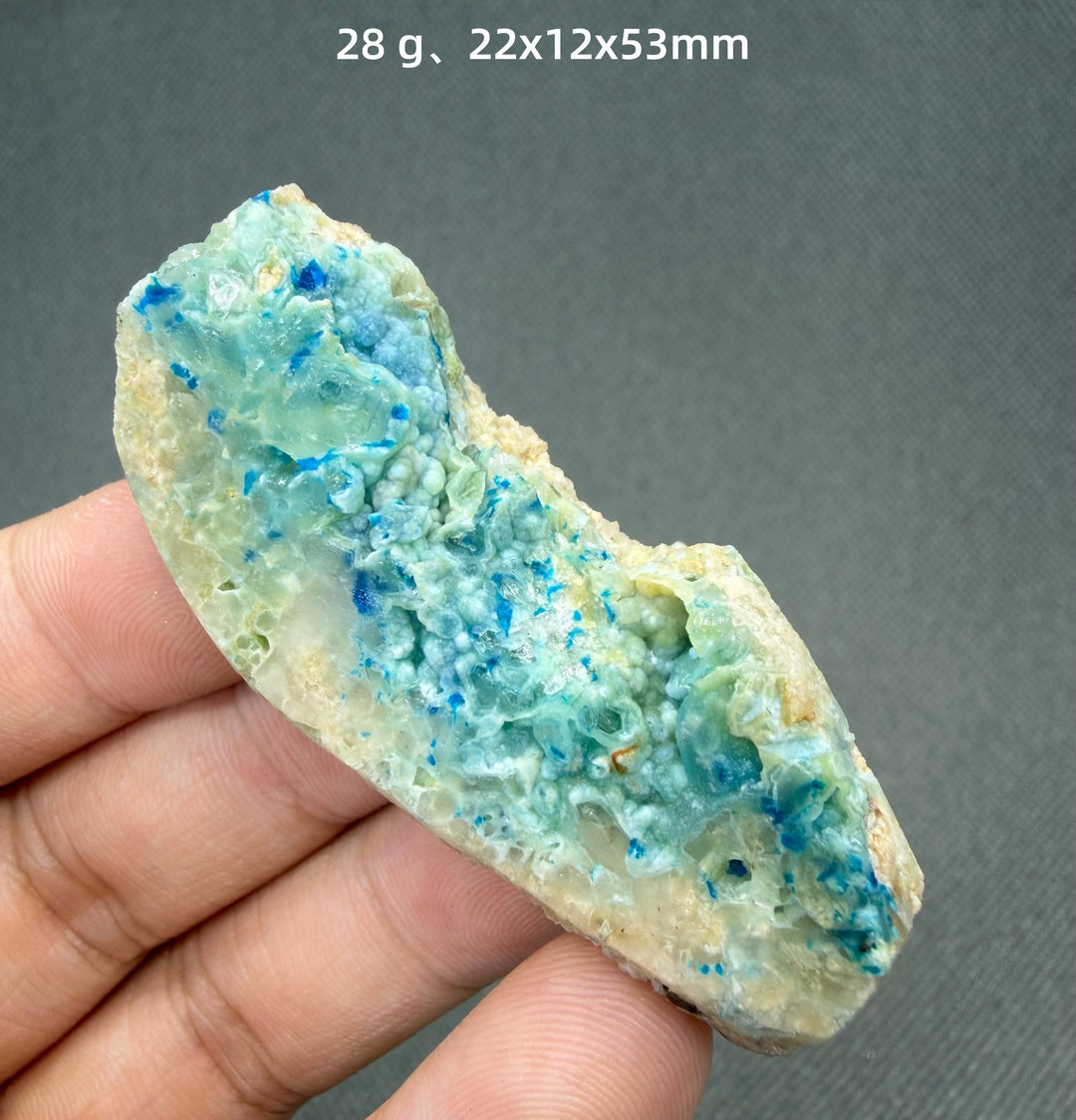 Veszelyite Crystal Cluster Specimen