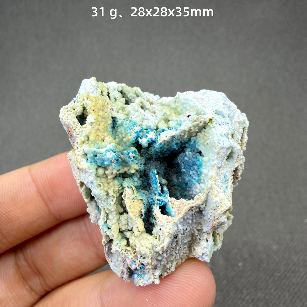 Veszelyite Crystal Cluster Specimen
