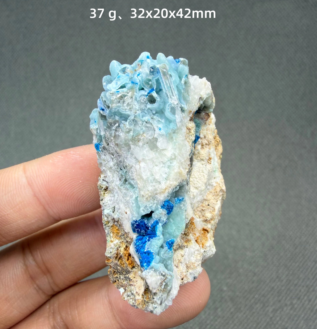 Veszelyite Crystal Cluster Specimen