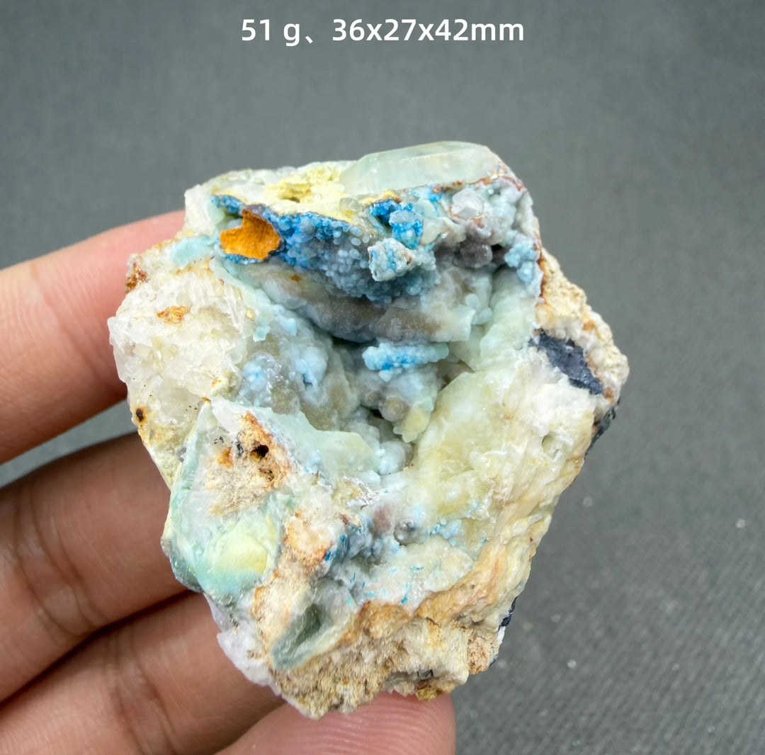 Veszelyite Crystal Cluster Specimen