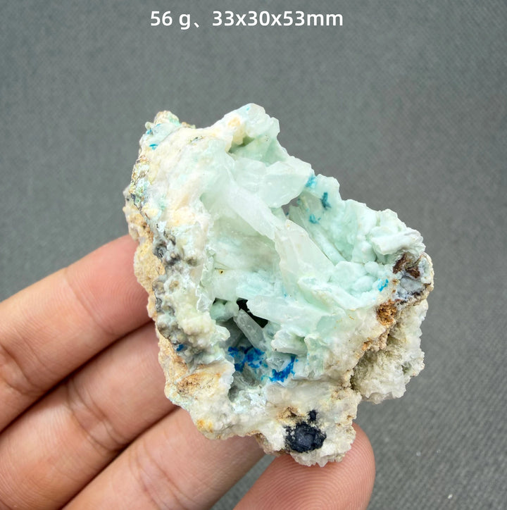 Veszelyite Crystal Cluster Specimen