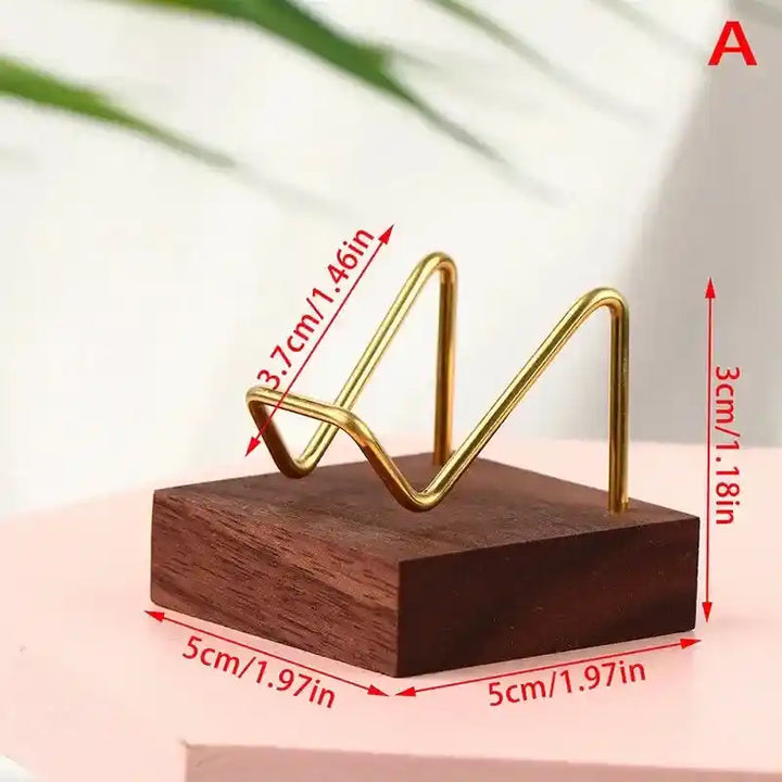 Wooden Base Mineral & Fossil Display Stand-Stands-Ali-3cm Tall-Crystal Destiny