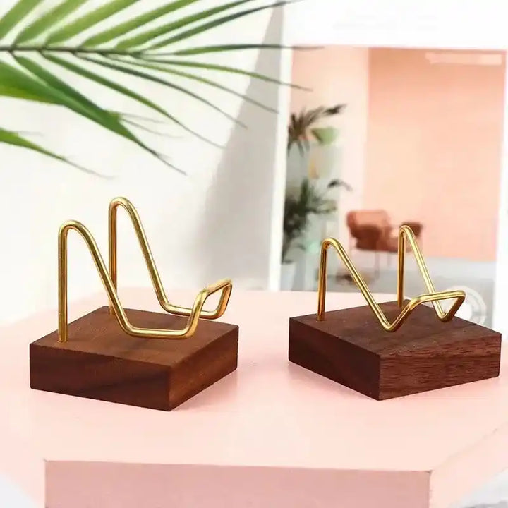 Wooden Base Mineral & Fossil Display Stand-Stands-Ali-3cm Tall-Crystal Destiny