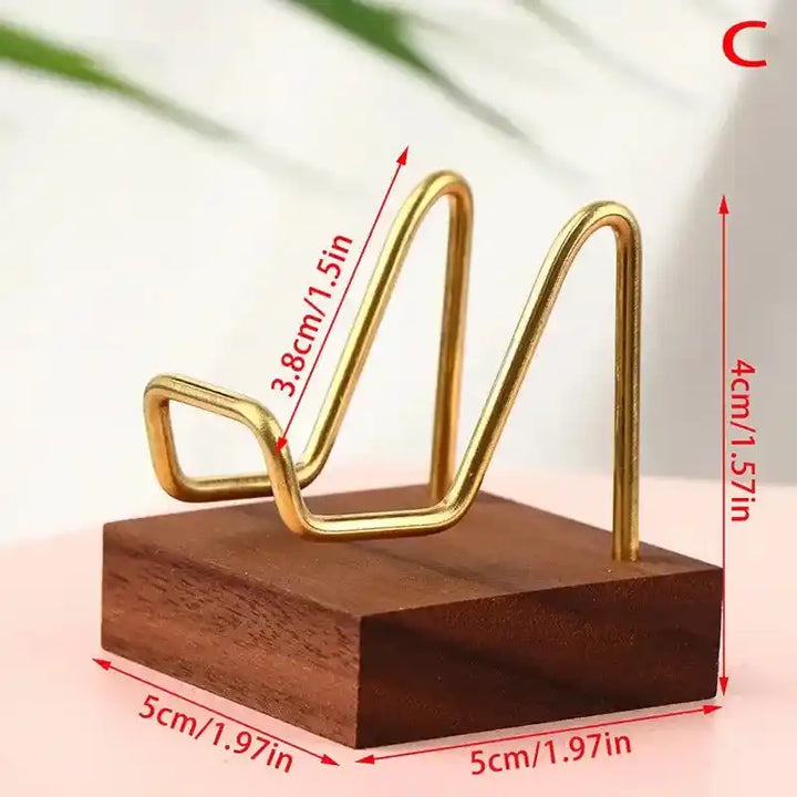 Wooden Base Mineral & Fossil Display Stand-Stands-Ali-5cm Tall-Crystal Destiny