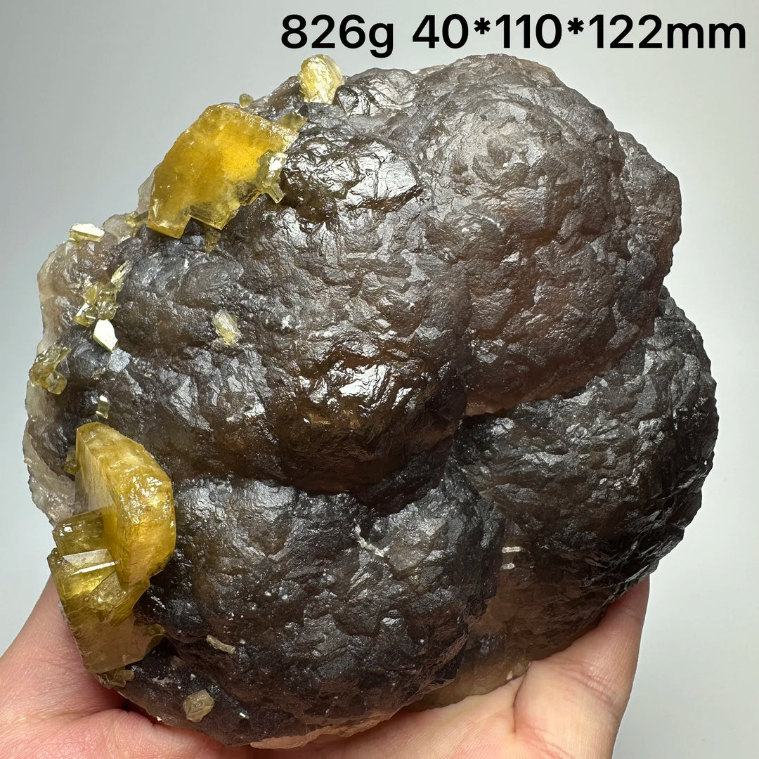 Yellow Barite Crystal Cluster