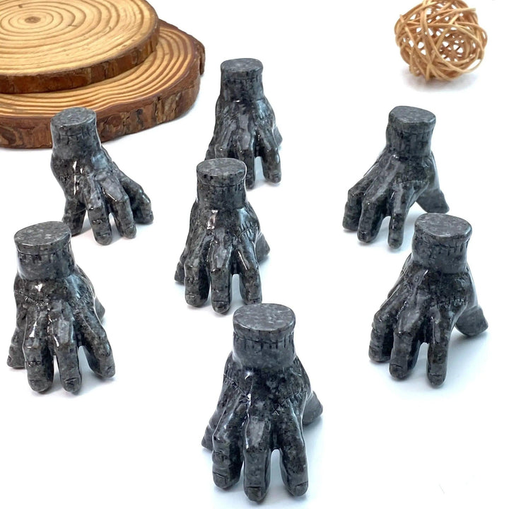 Yooperlite Ghost Hand Carving | UV Fluorescent Crystal